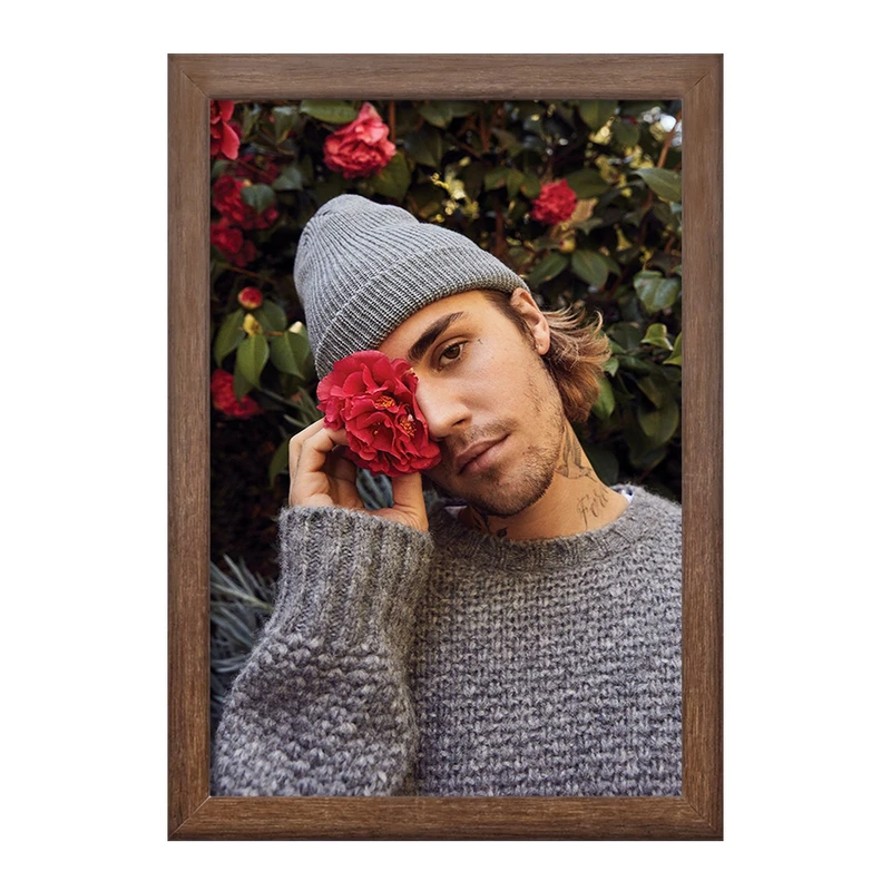 تابلو خندالو طرح جاستین بیبر Justin Bieber  کد 19021