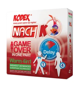 کاندوم کدکس مدل Game Over In One Part بسته 3 عددی