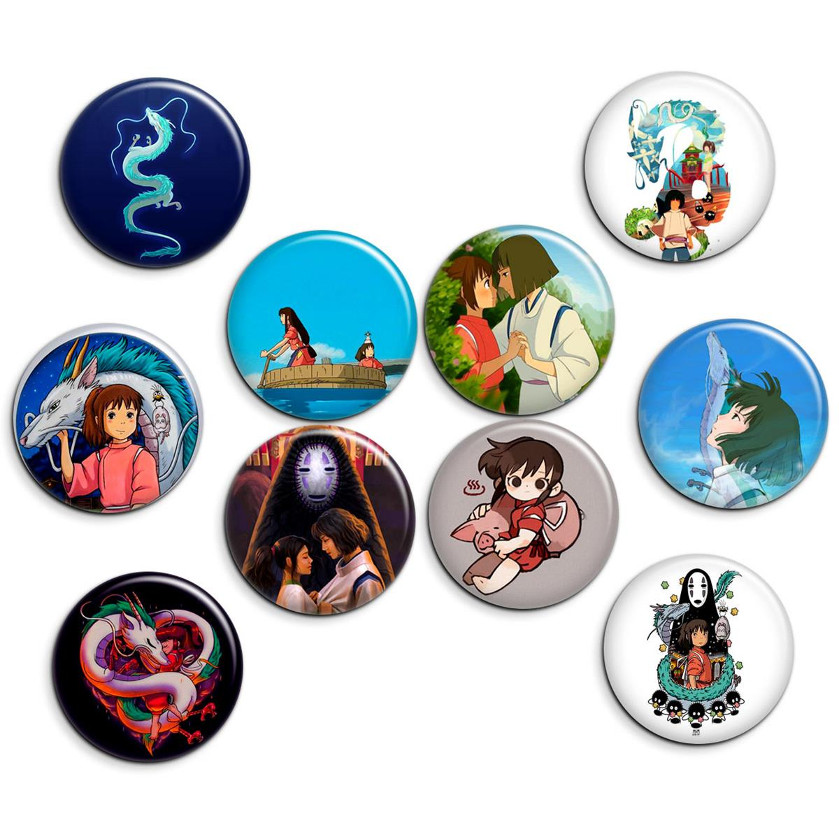 پیکسل پرمانه طرح Spirited Away کد pmg.5659 مجموعه 10 عددی
