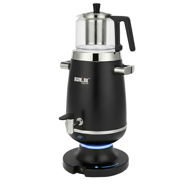 سماور برقی و دیجیتال 2380 وات بیسمارک مدل BM390 ظرفیت 4 لیتر