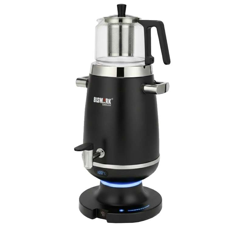 سماور برقی و دیجیتال 2380 وات بیسمارک مدل BM390 ظرفیت 4 لیتر