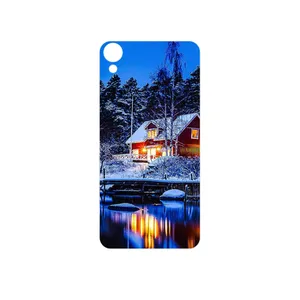 MAHOOT Winter Season Cover Sticker for HTC Desire 10 Lifestyle