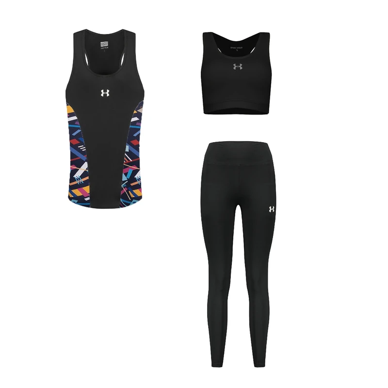 ست سه تکه لباس ورزشی زنانه مدل 1801-4104-8101