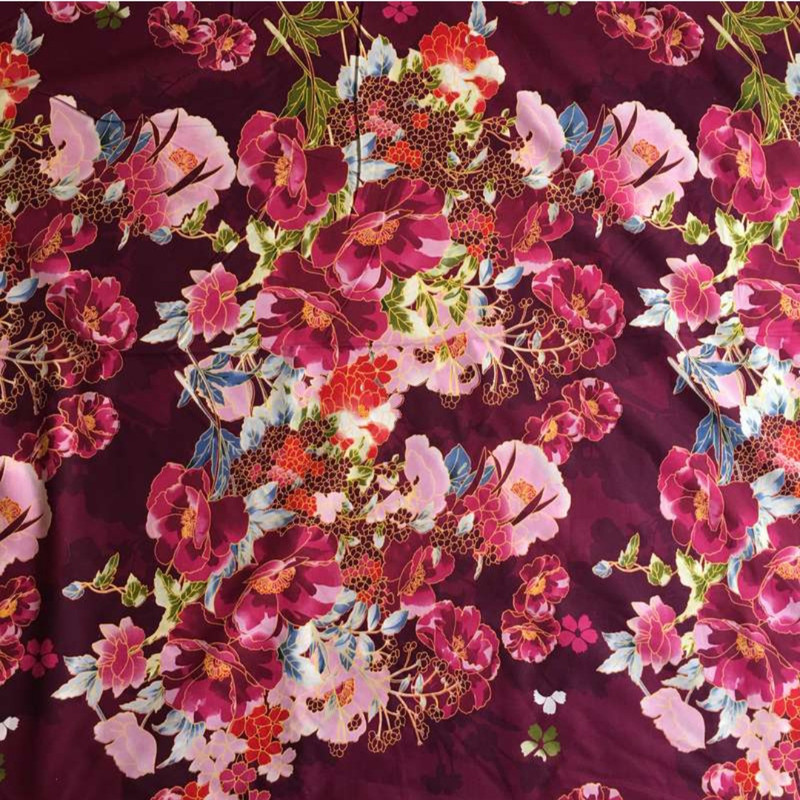 پارچه ملحفه طرح گل کد AS158