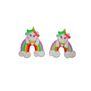 مگنت مدل رویخچالی رنگین کمان تک شاخ مجموعه 2 عددی