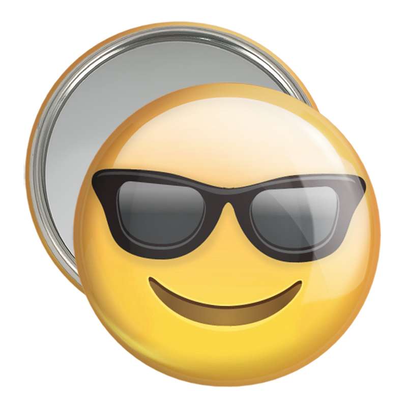 آینه جیبی خندالو مدل ایموجی Emoji  کد 1308