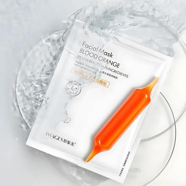 ماسک صورت ایمجز مدل پرتقال خونی وزن 25 گرم مجموعه 2 عددی