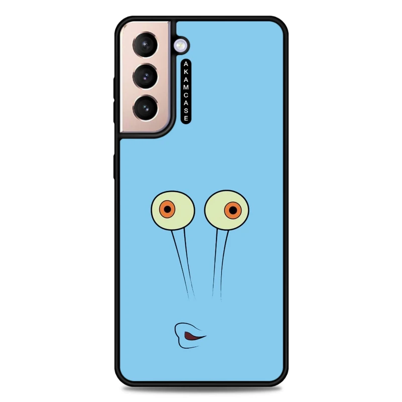 کاور آکام مدل AMC-WSGS21P-SPONGE BOB9 مناسب برای گوشی موبایل سامسونگ Galaxy S21 Plus