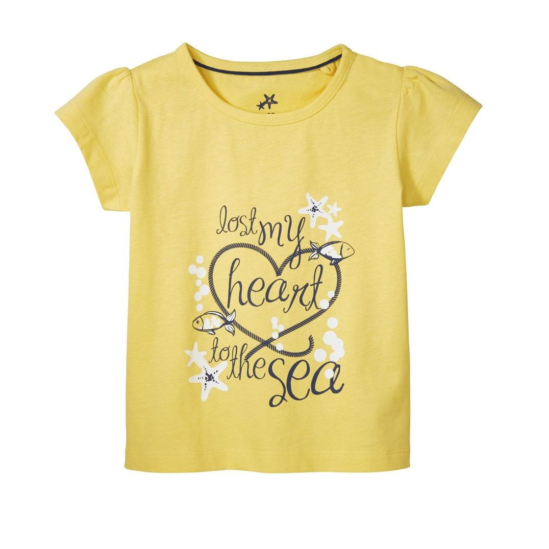 تی شرت آستین کوتاه دخترانه لوپیلو مدل 5811273