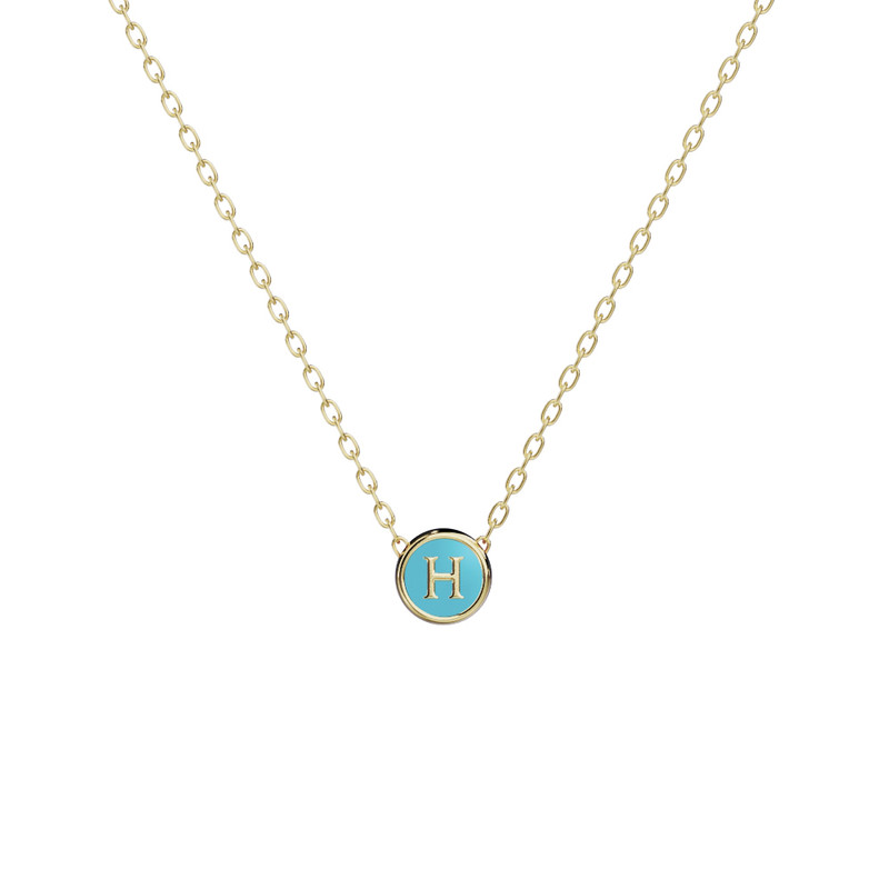 گردنبند طلا 18 عیار زنانه گلدم مدل PE211035