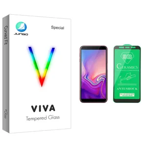 Junbo Viva Glass Ceramics Screen Protector For Samsung سامسونگ Galaxy J6 Plus