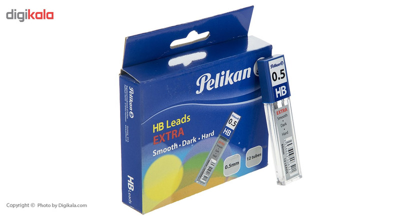 نوک مداد نوکی 0.5 میلی متری پلیکان مدل Extra بسته 12 عددی