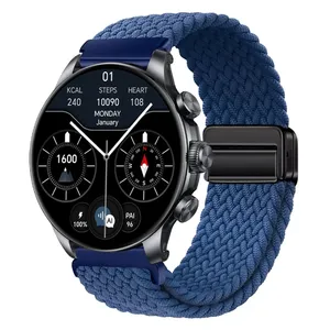 Ultimate Shield Braided Magsolo TW Band for Glorimi GX Fit Classic 22mm smartwatch