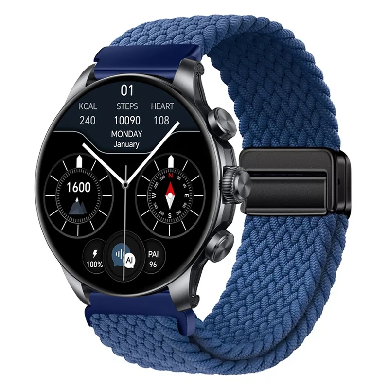 بند آلتیمیت شیلد مدل Braided Magsolo TW مناسب برای ساعت هوشمند گلوریمی GX Fit Classic 22mm