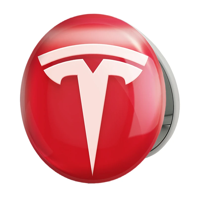 آینه جیبی خندالو طرح تسلا tesla مدل تاشو کد 30708