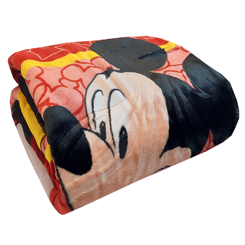 پتو نرمینه بافت مدل نرمین طرح عروسکی کد 01 سایز 160x220 سانتی متر