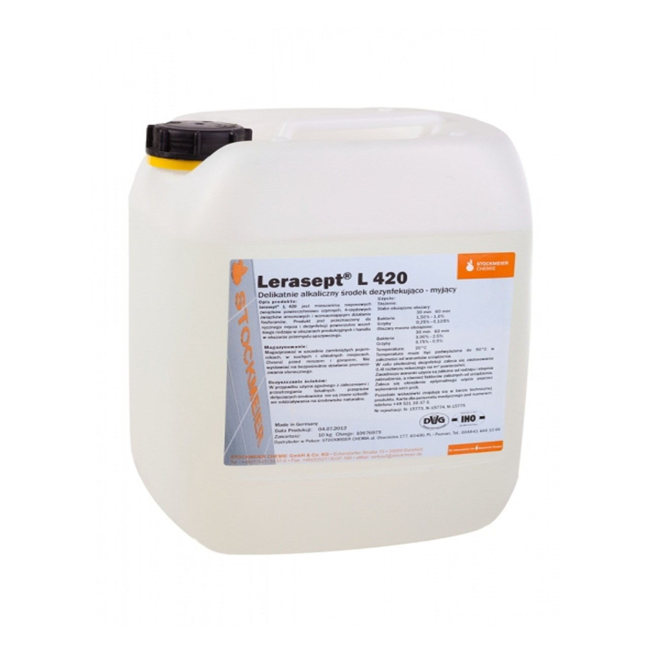مایع تمیز کننده استوک مایر مدل Lerasept L420 حجم10 لیتر