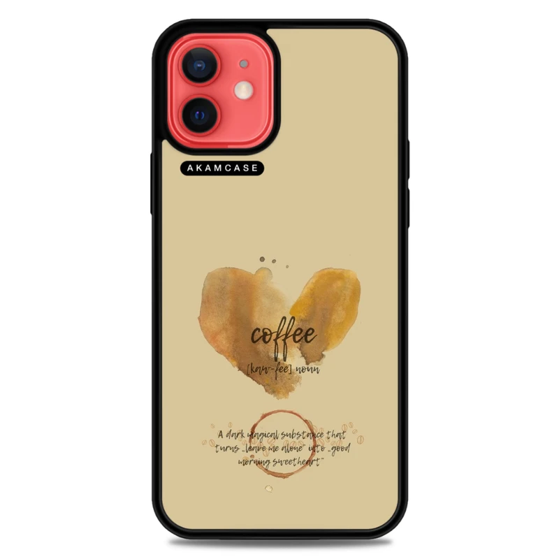 کاور آکام مدل AMC-WA12-COFFEE-15 مناسب برای گوشی موبایل اپل iPhone 12