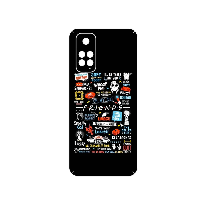 برچسب پوششی ماهوت مدل Friends 2 مناسب برای گوشی موبایل شیائومی Redmi Note 11