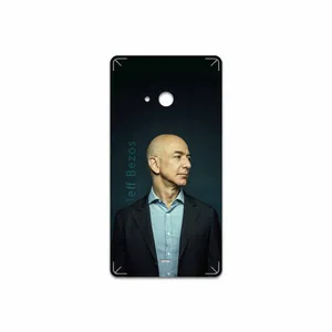 MAHOOT Jeff Bezos Cover Sticker for Microsoft Lumia 540