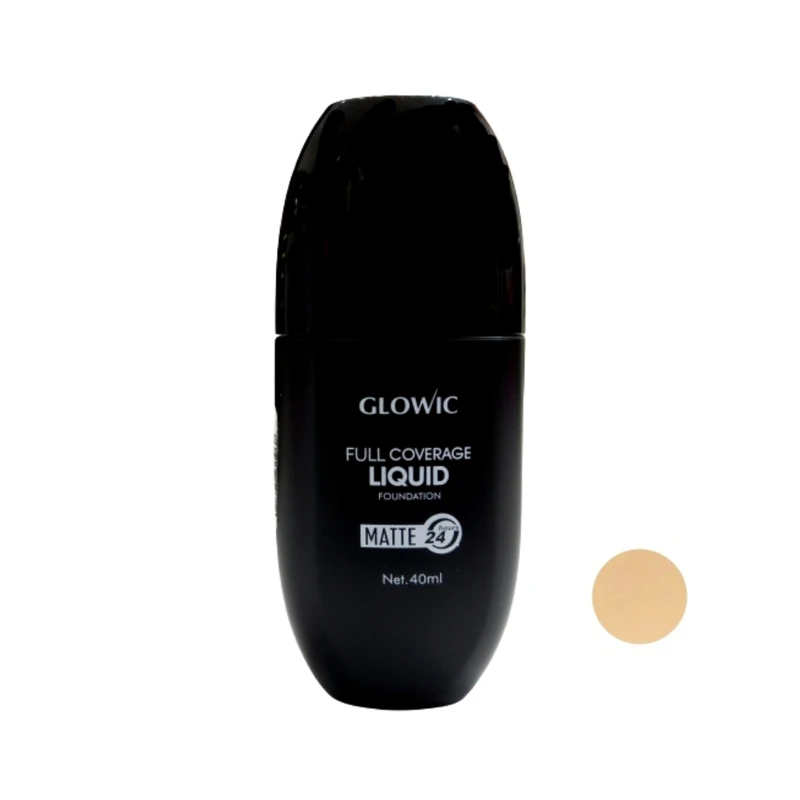 کرم پودر گلویک مدل FULL COVERAGE شماره 302 حجم 40 میلی لیتر