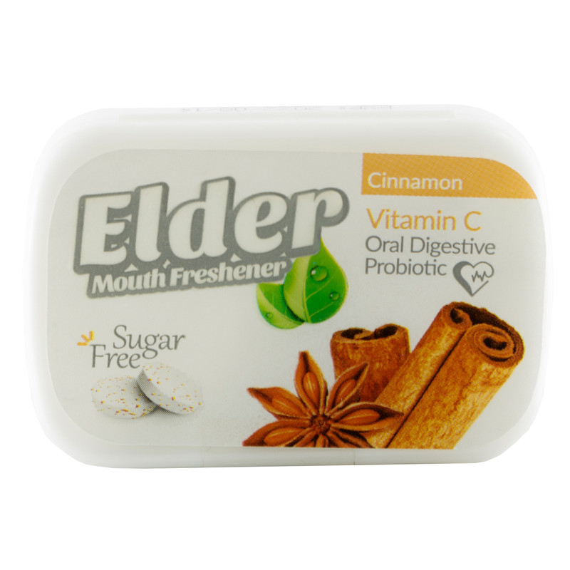 قرص خوشبو کننده دهان الدر مدل دارچین وزن 15 گرم