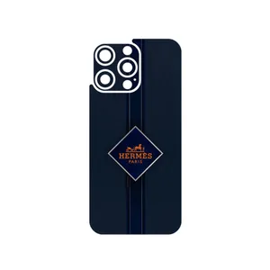 MAHOOT Hermes_Logo Cover Sticker for Apple iPhone 15 Pro Max