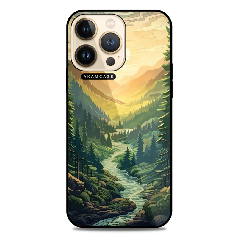 کاور آکام مدل AMC-WA13PRO-NATURE-4 مناسب برای گوشی موبایل اپل iPhone 13 Pro