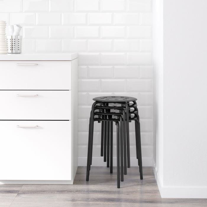 چهارپایه ایکیا مدل  6196-metal