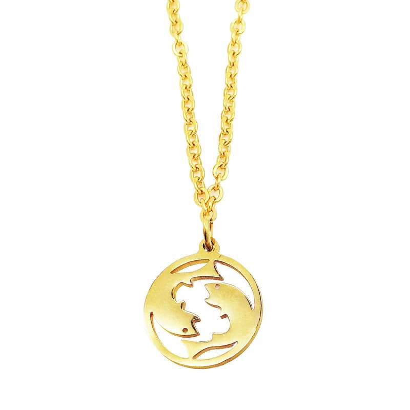 آویز ساعت شهر شیک طرح ماه اسفند مدل AS917 آویز ساعت شهر شیک طرح ماه اسفند مدل AS917