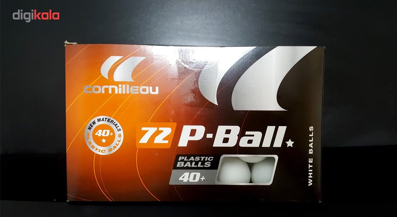 توپ پینگ پنگ کورنلیو مدل P - Ball بسته 72 عددی