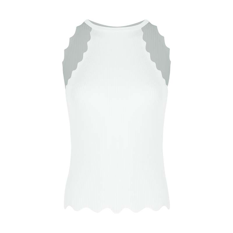 تاپ زنانه آیبکس مدل 0551 رنگ سفید