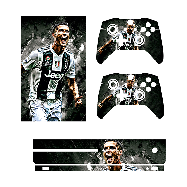 برچسب Xbox one s توییجین وموییجین مدل Ronaldo 02 مجموعه 5 عددی