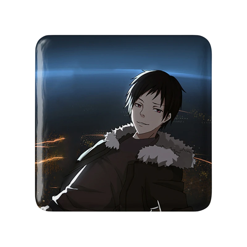 مگنت خندالو طرح ایزایا انیمه دورارارا مدل مربعی کد 32165