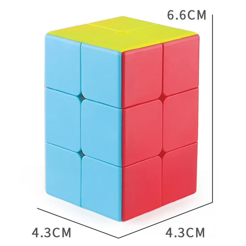 مکعب روبیک فنکسین مدل 223 استیکرلس FanXin 2×2×3