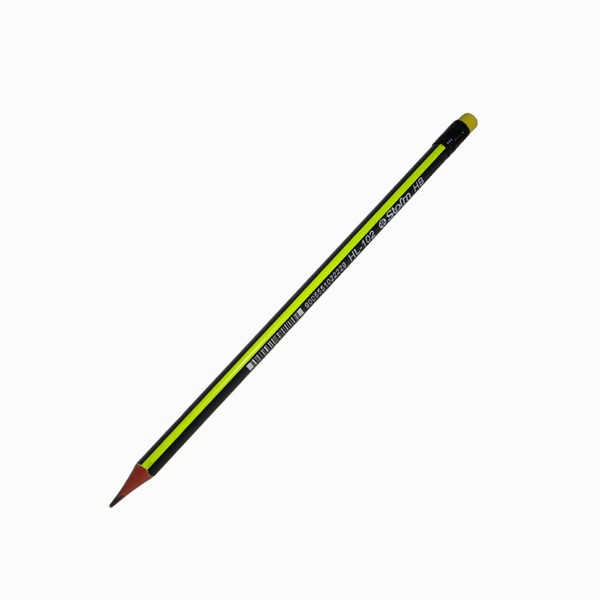 مداد مشکی استورم مدل پاک کن دار HL-102 HB بسته 12 عددی