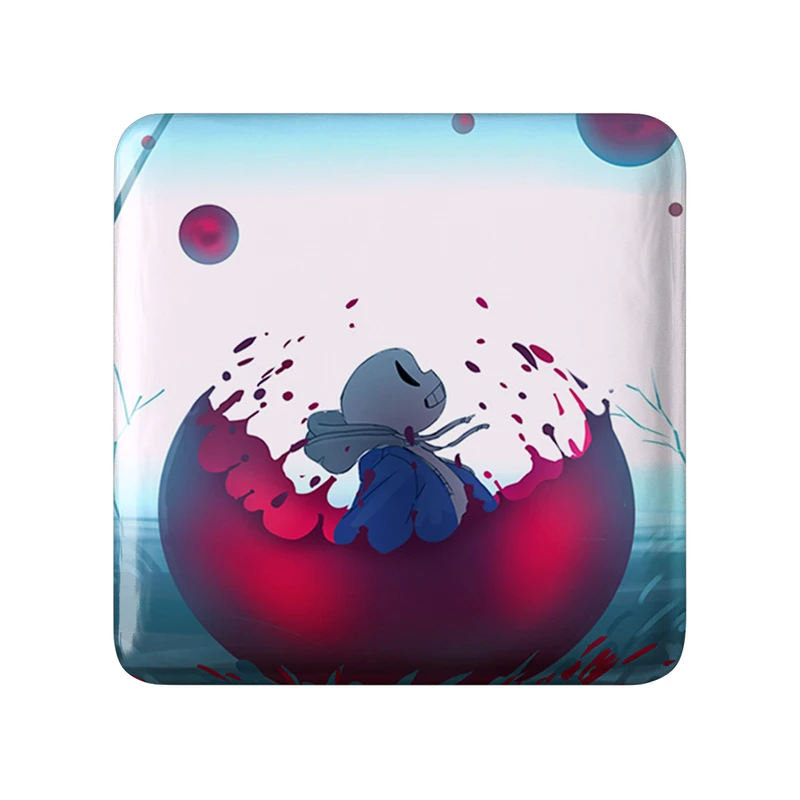 پیکسل خندالو طرح بازی آندرتیل (Undertale) مدل مربعی کد 31735