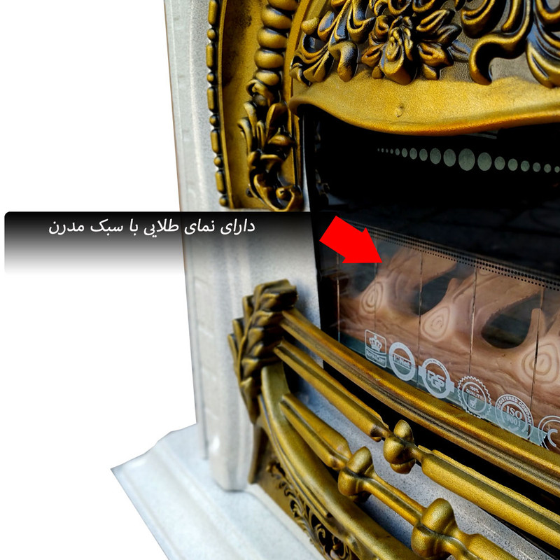 بخاری گازی آذر درخشان مدل PRANCE بخاری گازی آذر درخشان مدل PRANCE