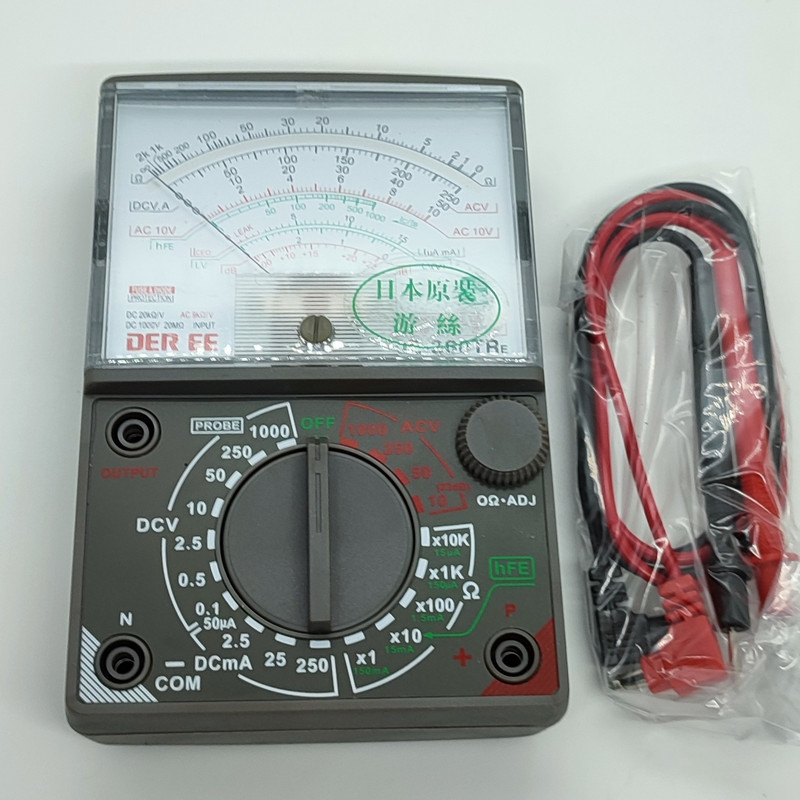 مولتی متر آنالوگ دیر ای مدل DE_360TR مولتی متر آنالوگ دیر ای مدل DE_360TR