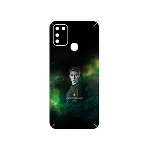MAHOOT Scarlett Johansson Cover Sticker for Infinix Hot 11 Play