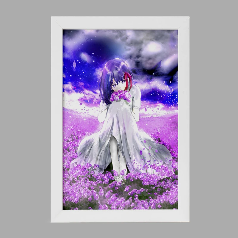 تابلو خندالو مدل ساکورا انیمه فیت استی نایت Fate Stay Night  کد 22738