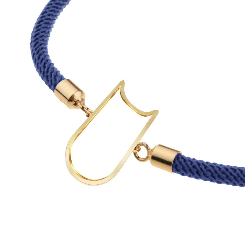 دستبند طلا 18 عیار زنانه مدوپد مدل جغد کد D13-10196