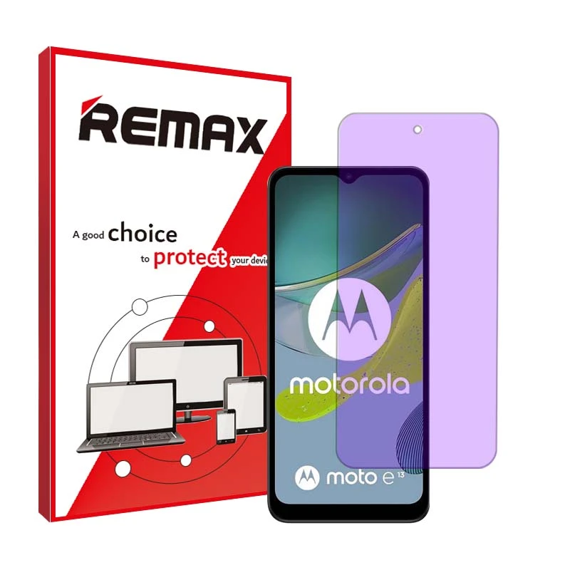محافظ صفحه نمایش ضد اشعه بنفش ریمکس مدل HyPRL مناسب برای گوشی موبایل موتورولا Moto E13