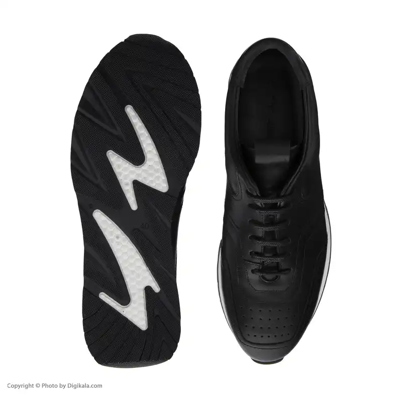 کفش روزمره مردانه چرم مشهد مدل J6177-001