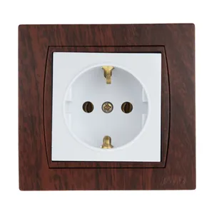 پریز پارت الکتریک طرح چوب کد 5015W4024