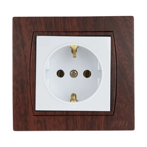 پریز پارت الکتریک طرح چوب کد 5015W4024