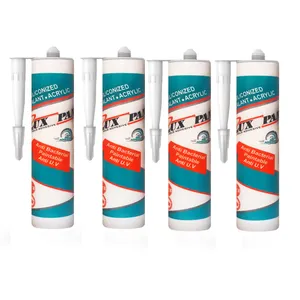 چسب ماستیک لوکس پن مدل silicone-mastic حجم 480 میلی لیتر بسته 4 عددی