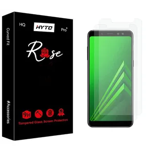 محافظ صفحه نمایش شیشه ای هیتو مدل Rose Clearlux مناسب برای گوشی موبایل سامسونگ Galaxy J8 2018 بسته دو عددی