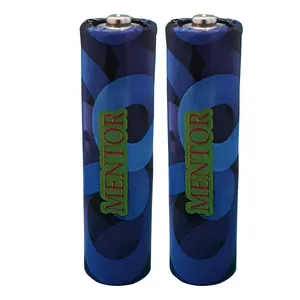 باتری نیم قلمی منتور مدل Super heavy duty بسته 2 عددی