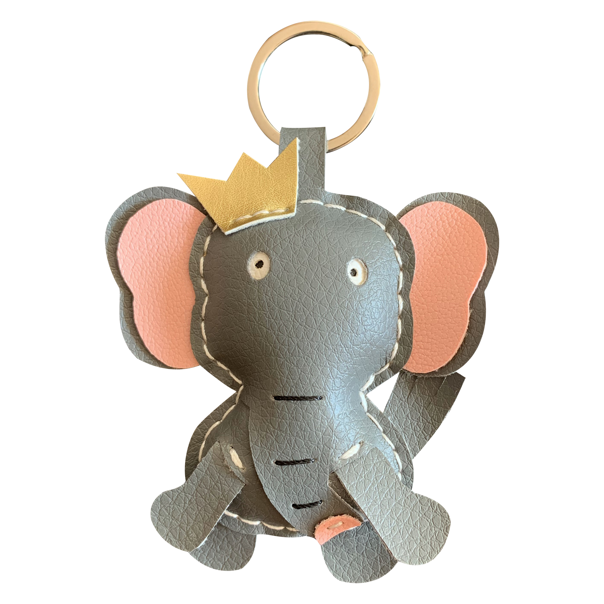 جاکلیدی نیلای مدل فیل تاجدار